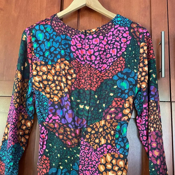 FARM Rio Multicolor Midi Dress - Picture 8 of 13